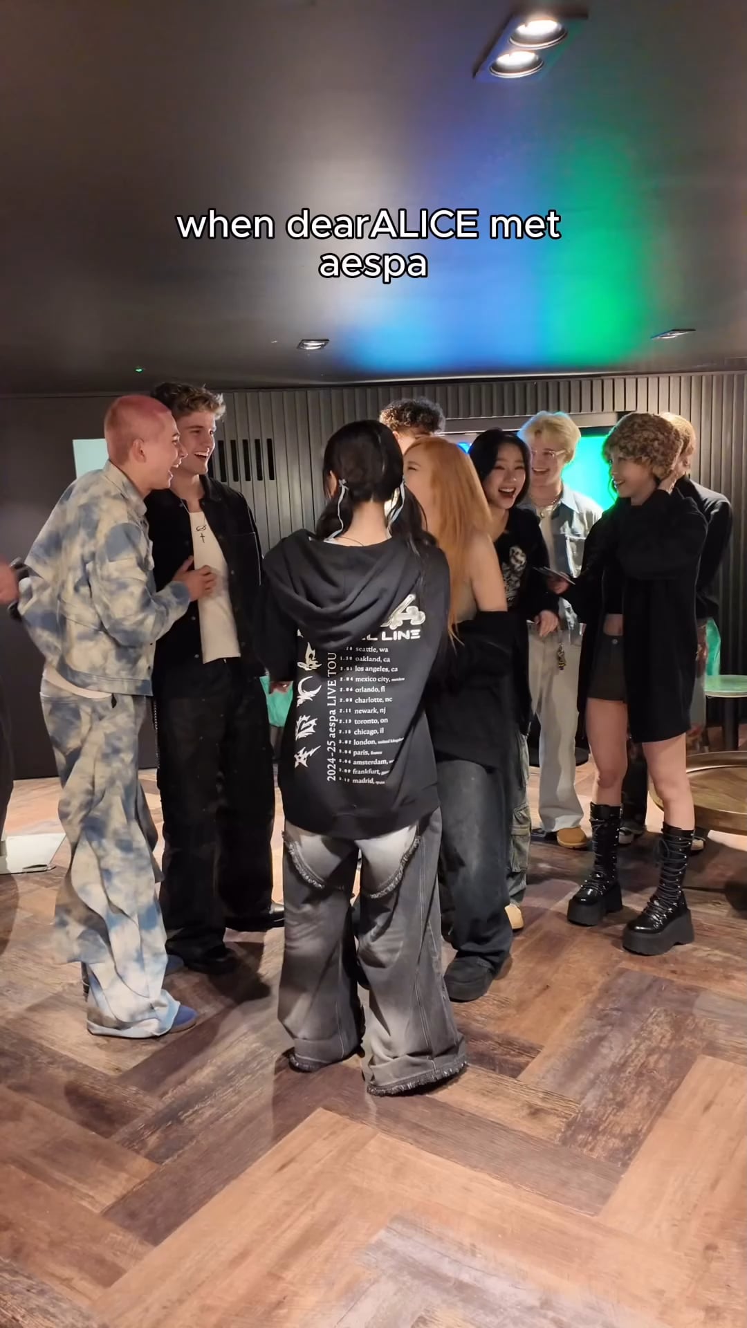 250307 dearALICE TikTok Update with aespa - thank you @aespa_official 🫶