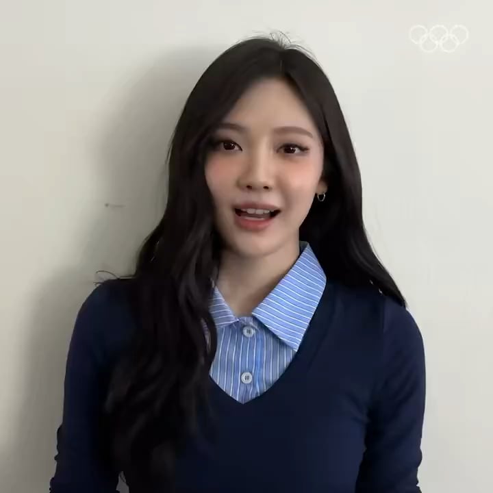 250206 Olympic Korea Instagram Update with Ningning - I'm from Harbin😎 Shall we meet the star of the surprise cheering message together?💌
