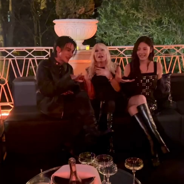 241229 Donatella Versace Instagram Update with Ningning (with Stray Kids Hyunjin)