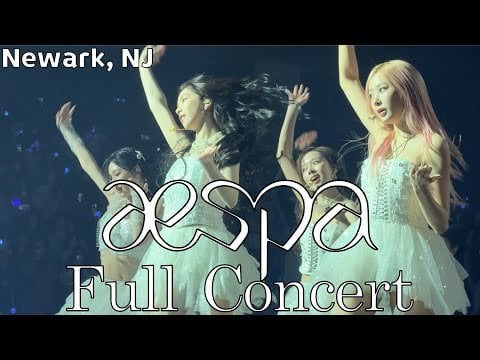 250211 aespa - Full set (24 songs) live @ Prudential Center, Newark, NJ [4K Fancam]
