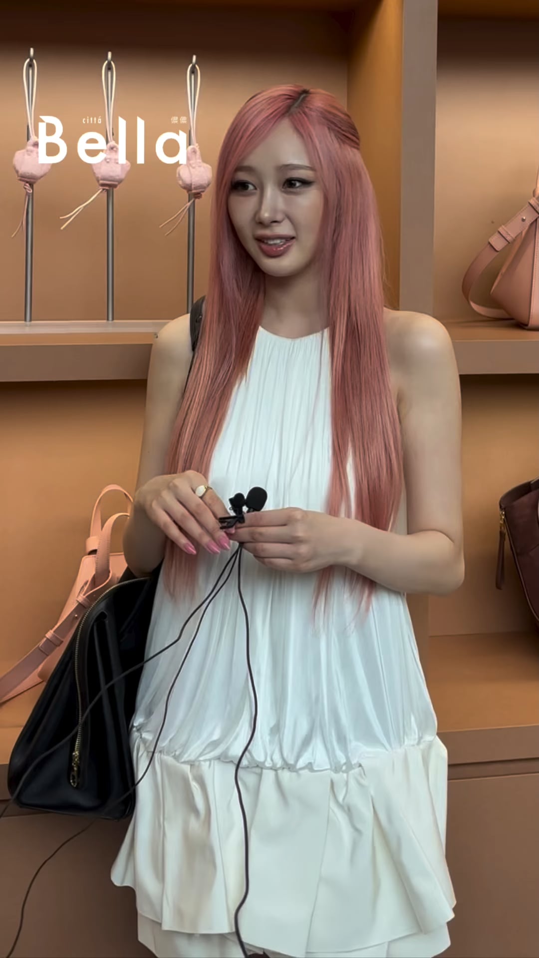 250327 BellaTaiwan Instagram Update with Giselle (with Mark Eydelshteyn)