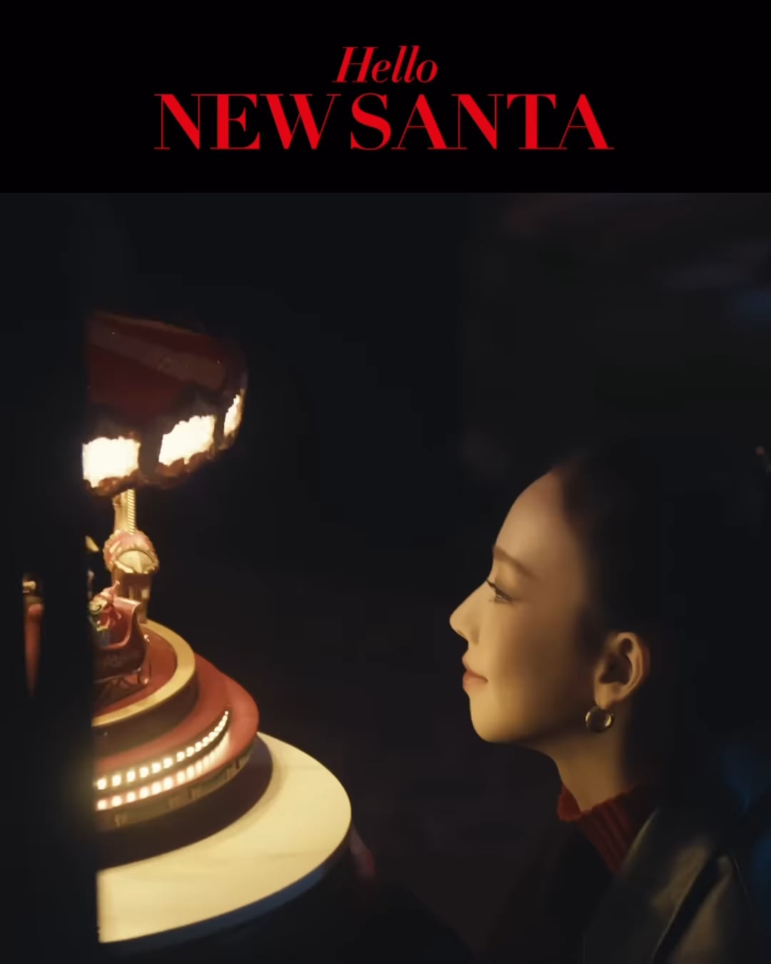 250105 Shinsegae Instagram Update with Karina - 'Hello NEW SANTA' Behind The Scenes