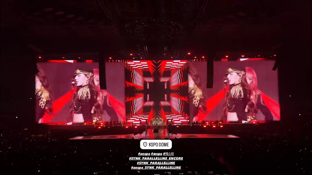 250316 aespa Instagram Story Update - SYNK : PARALLEL LINE – ENCORE Day 2