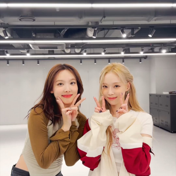 241209 TWICE TikTok Update with Winter - #STRATEGY with #WINTER ❄ 🎧 (with Nayeon)
