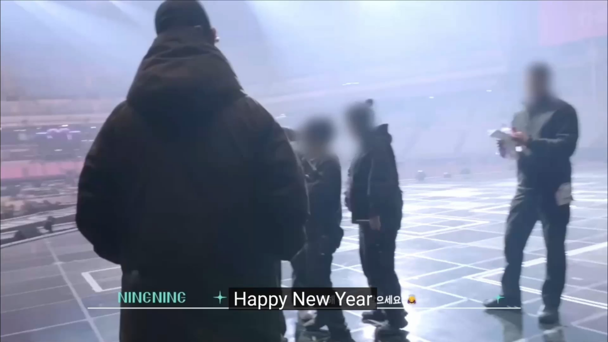 250309 Ningning - SMTOWN 2025 'Because Of You' Behind (with SHINee MINHO)
