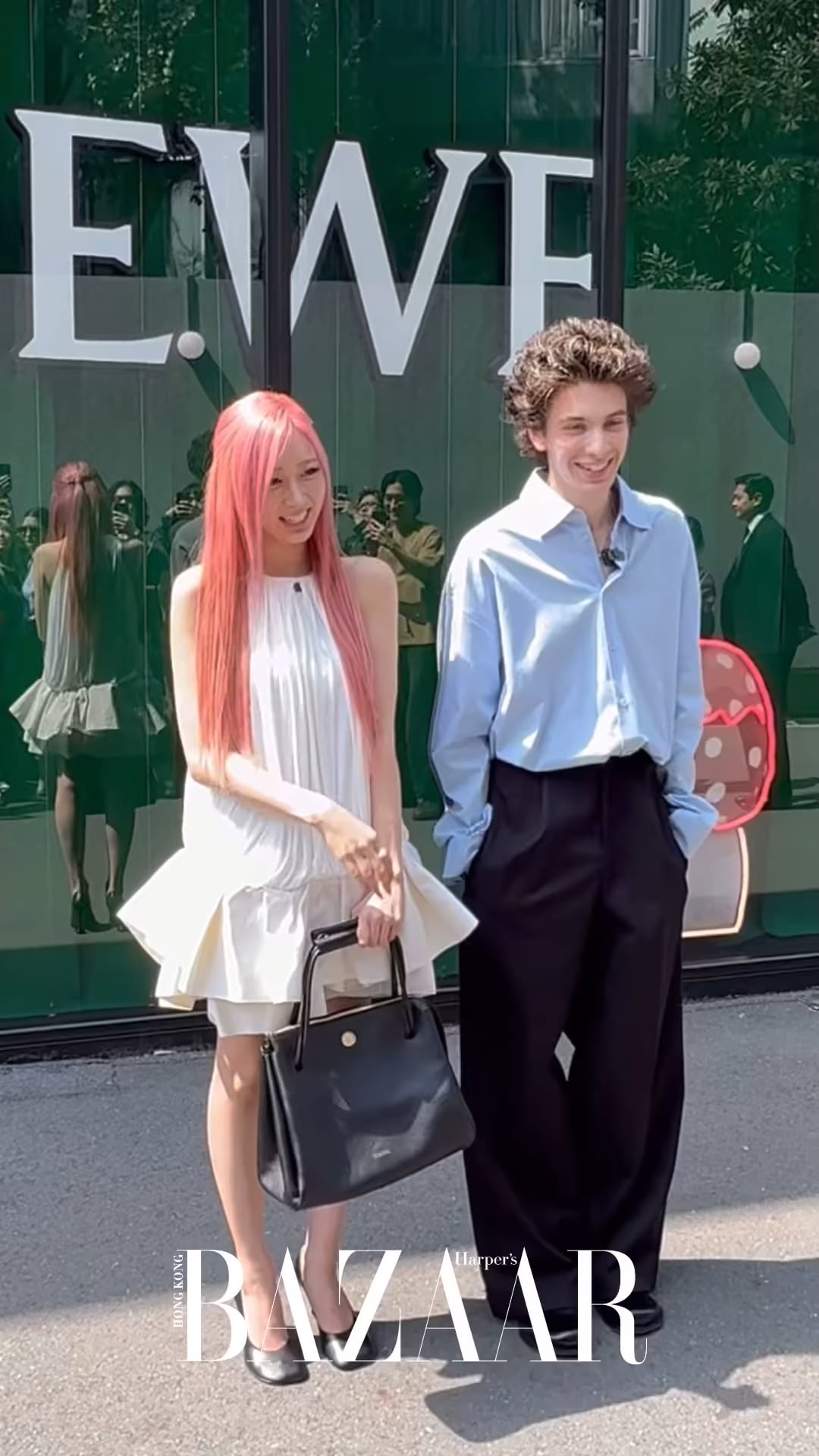 250327 Harper's BAZAAR HK Instagram Update with Giselle (with Mark Eydelshteyn)