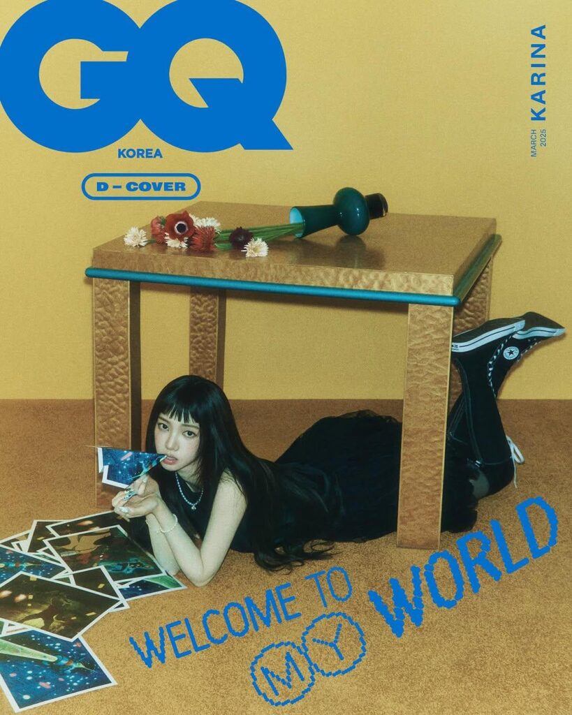 250303 Karina for GQ KOREA x Converse (March 2025 Digital Cover)