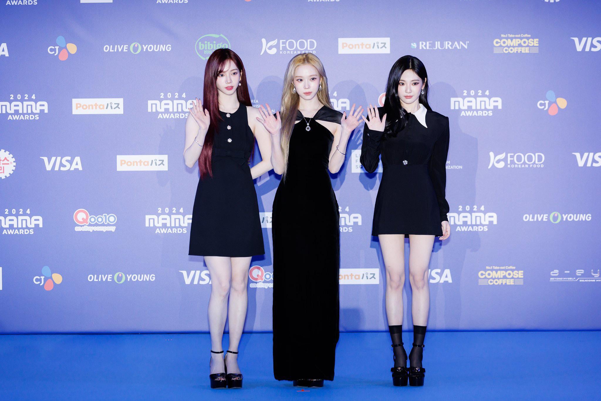 241123 MAMA AWARDS Twitter Update With aespa - 2024 MAMA AWARDS DAY 3 Osaka Red Carpet Photo