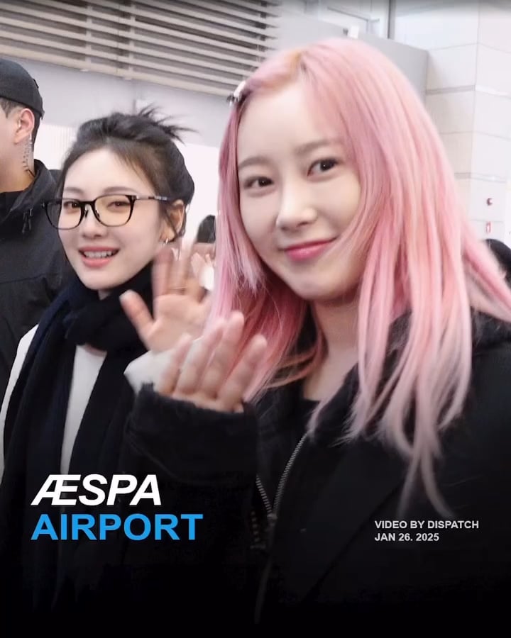 250126 Korea Dispatch Instagram Update with aespa