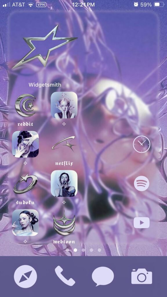 Cute aespa home screen I wanted to share