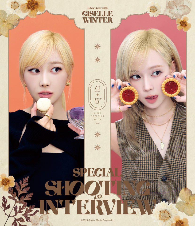 241129 aespa - OFFICIAL BOOK Vol.4 (Teaser Image - Giselle & Winter)