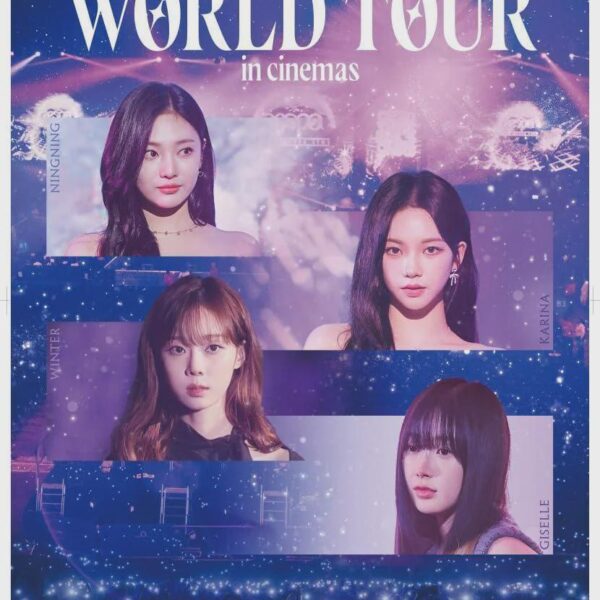 250203 aespa: WORLD TOUR in cinemas (DVD / Blu-ray / Premium Blu-ray) + Releases on March 26th exclusively in Japan