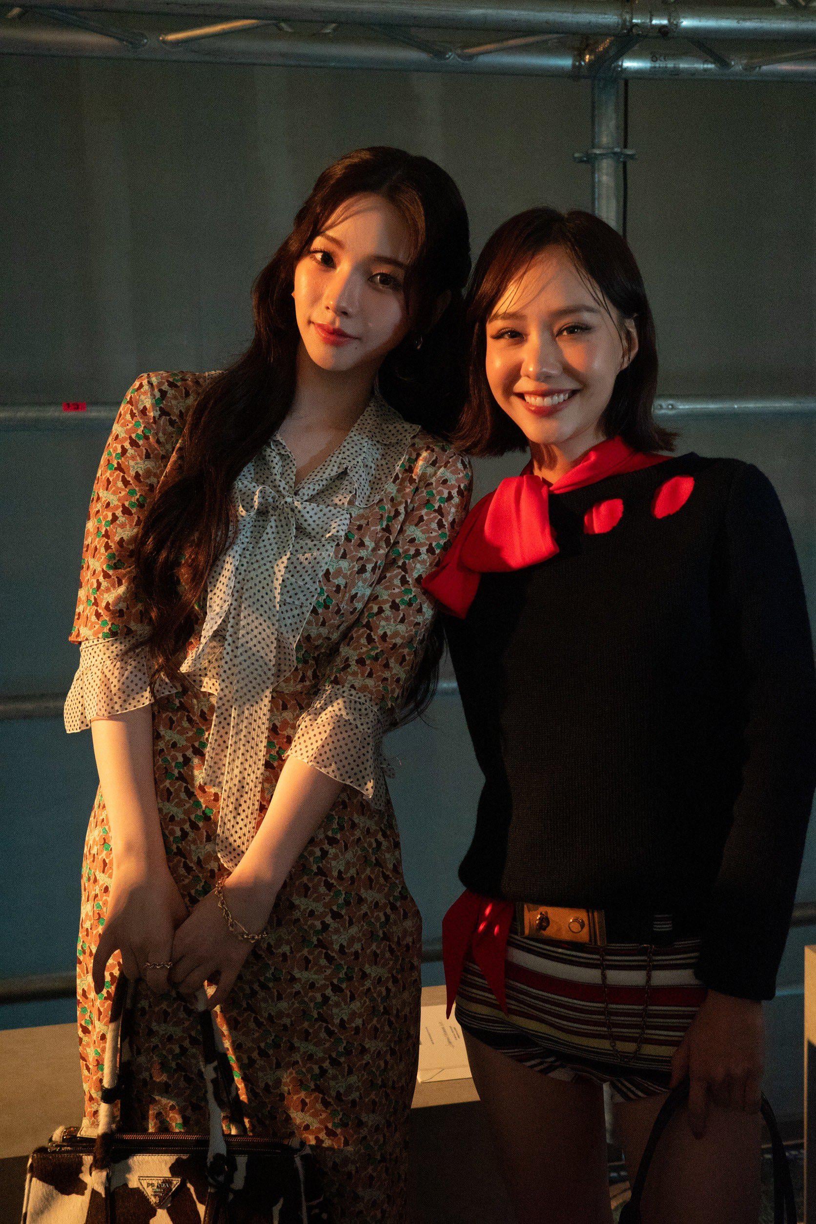 250227 Toey Jarinporn Twitter Update with Karina