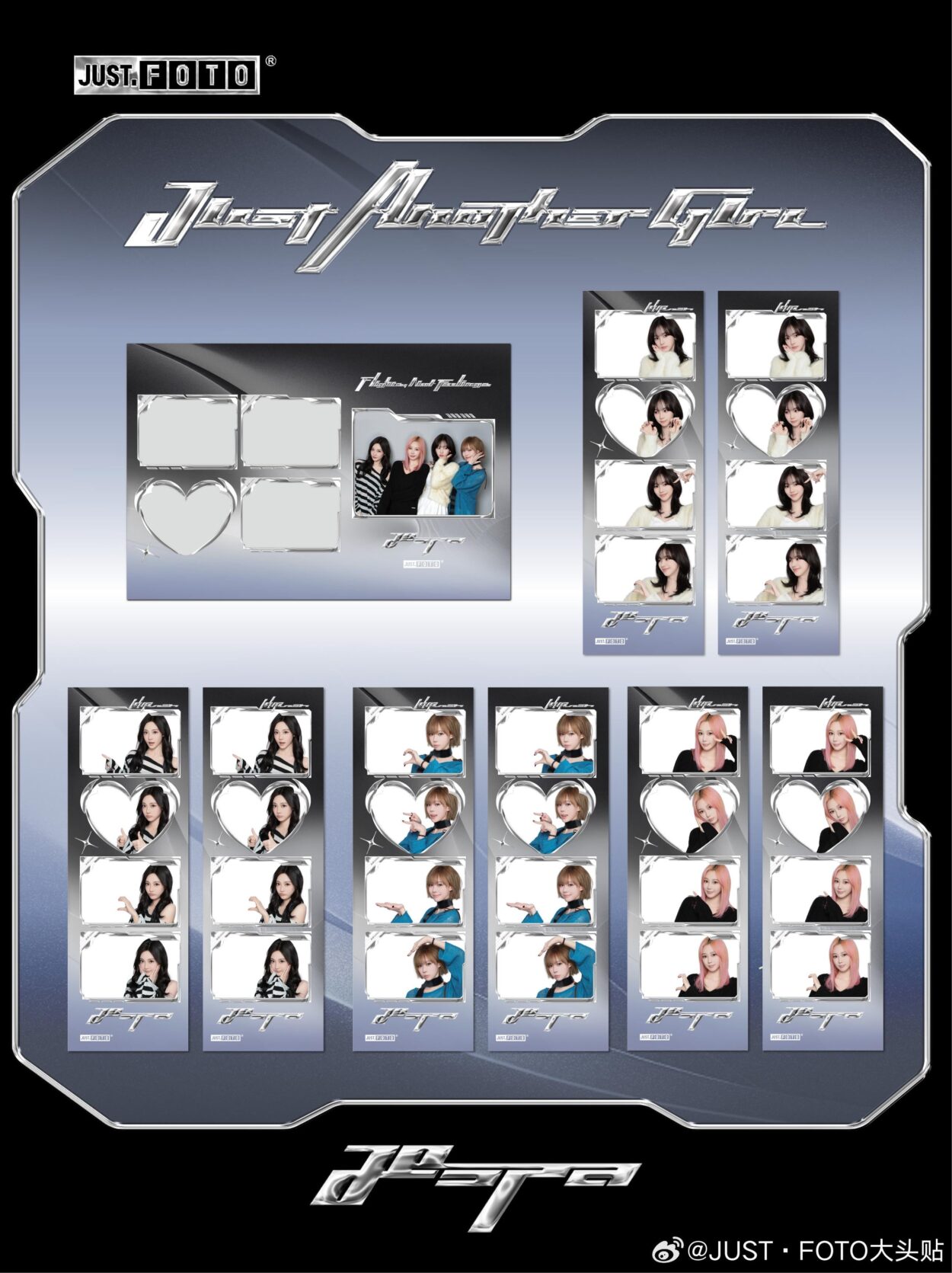 250325 JUST FOTO Weibo Update with aespa