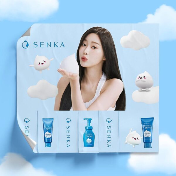 250317 Giselle for SENKA x Perfect Whip