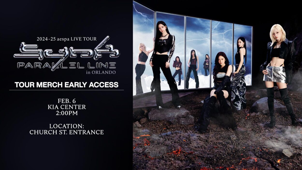 2024-25 aespa LIVE TOUR - SYNK : PARALLEL LINE in ORLANDO (Tour Merch Early Access)