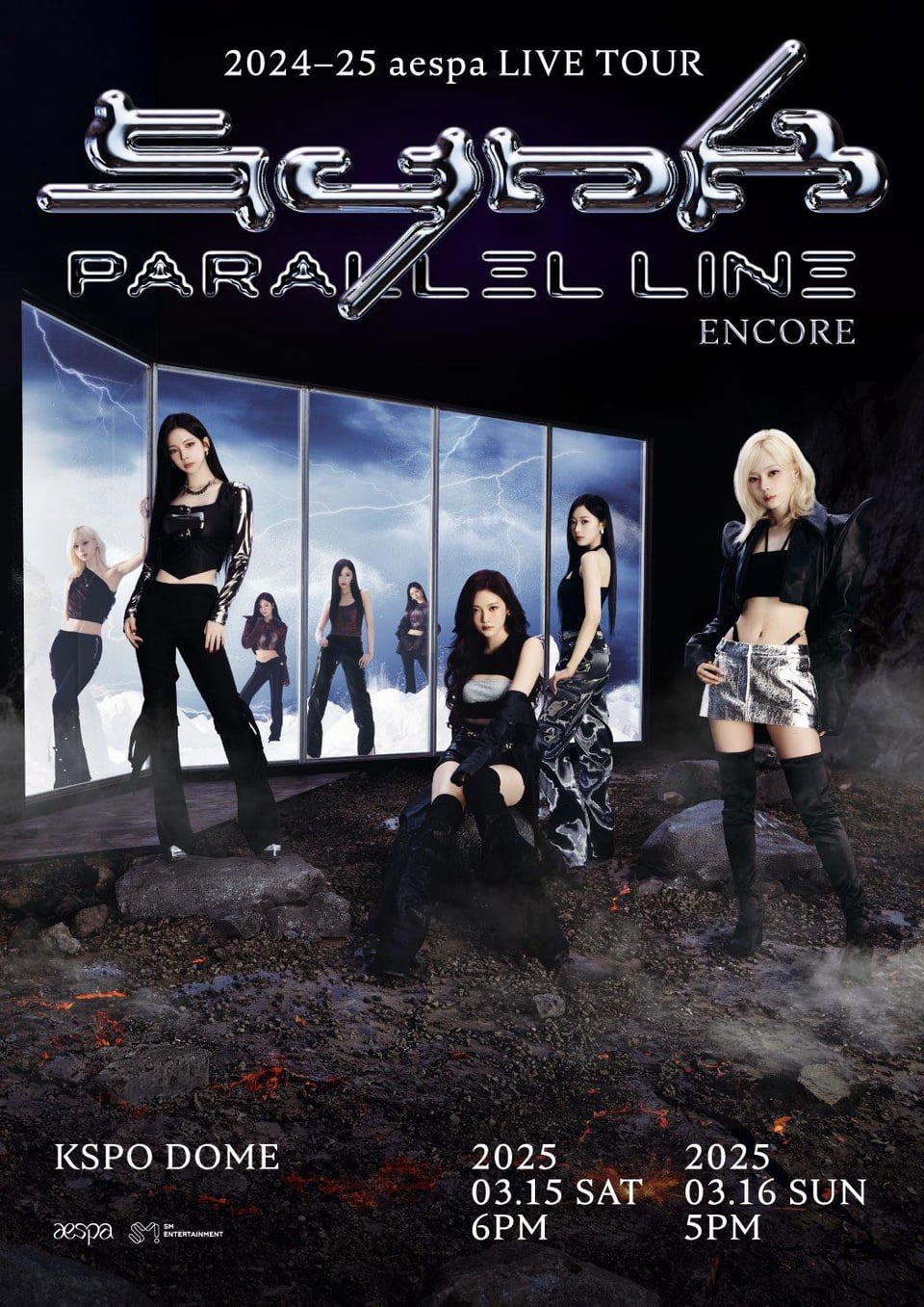 2024-25 aespa LIVE TOUR – SYNK : PARALLEL LINE – ENCORE (Online Streaming Ticket Announcement)