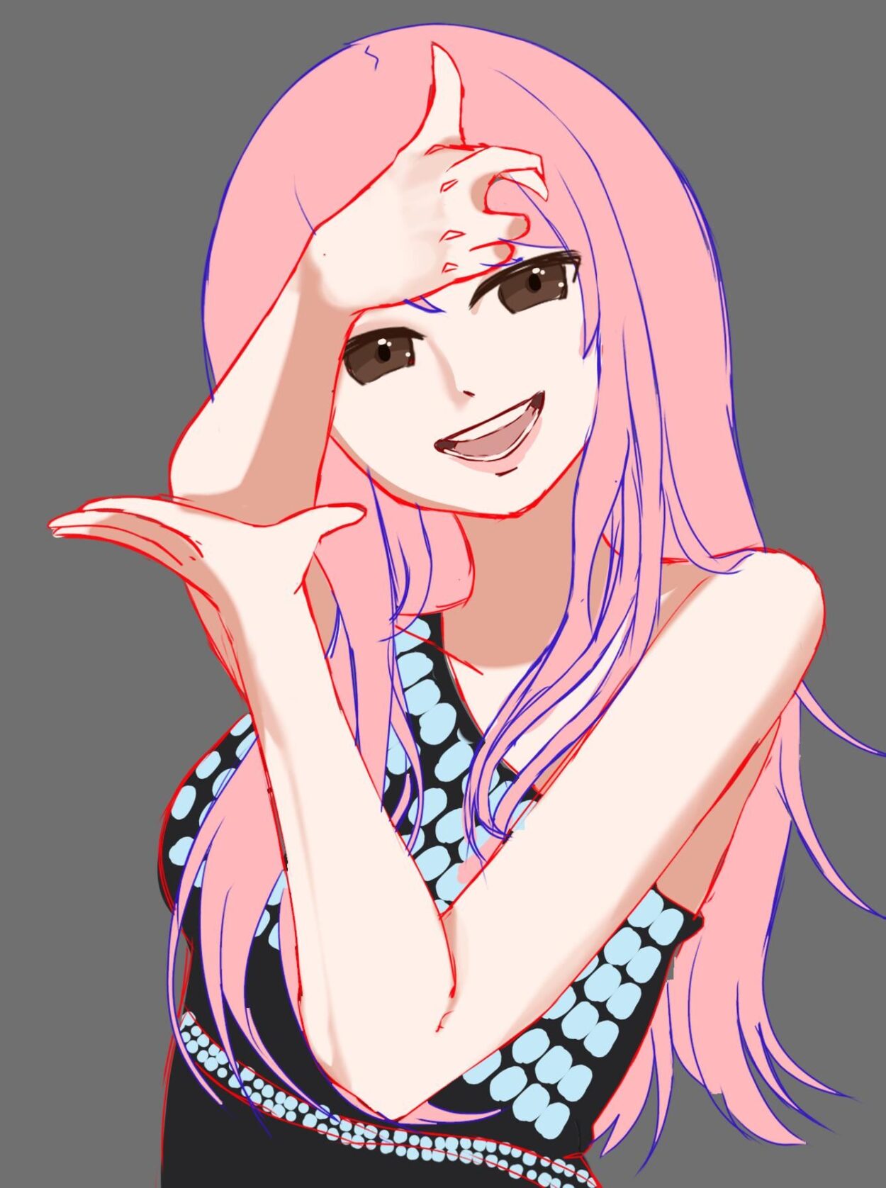 Pinkselle sketch