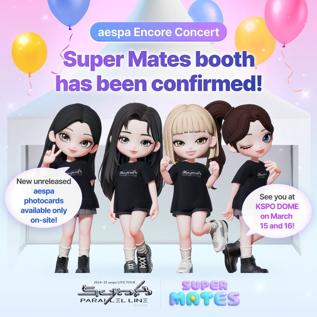 250310 aespa - LIVE TOUR – SYNK : PARALLEL LINE – ENCORE (Super Mates Offline Event)