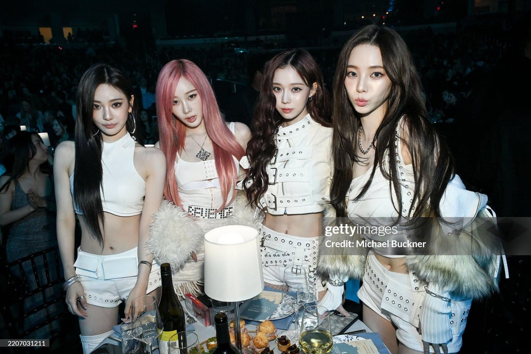 250330 aespa @ Billboard Women in Music 2025 (Getty Images)