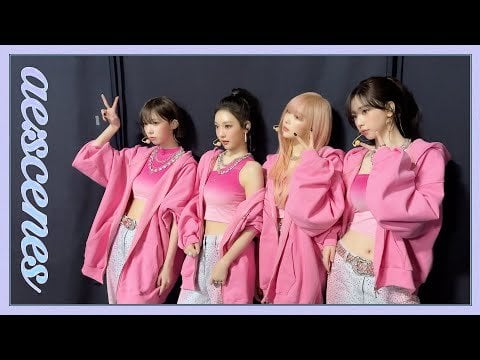 250131 aespa - [ae:scenes] 2024 year-end stage Behind The Scenes