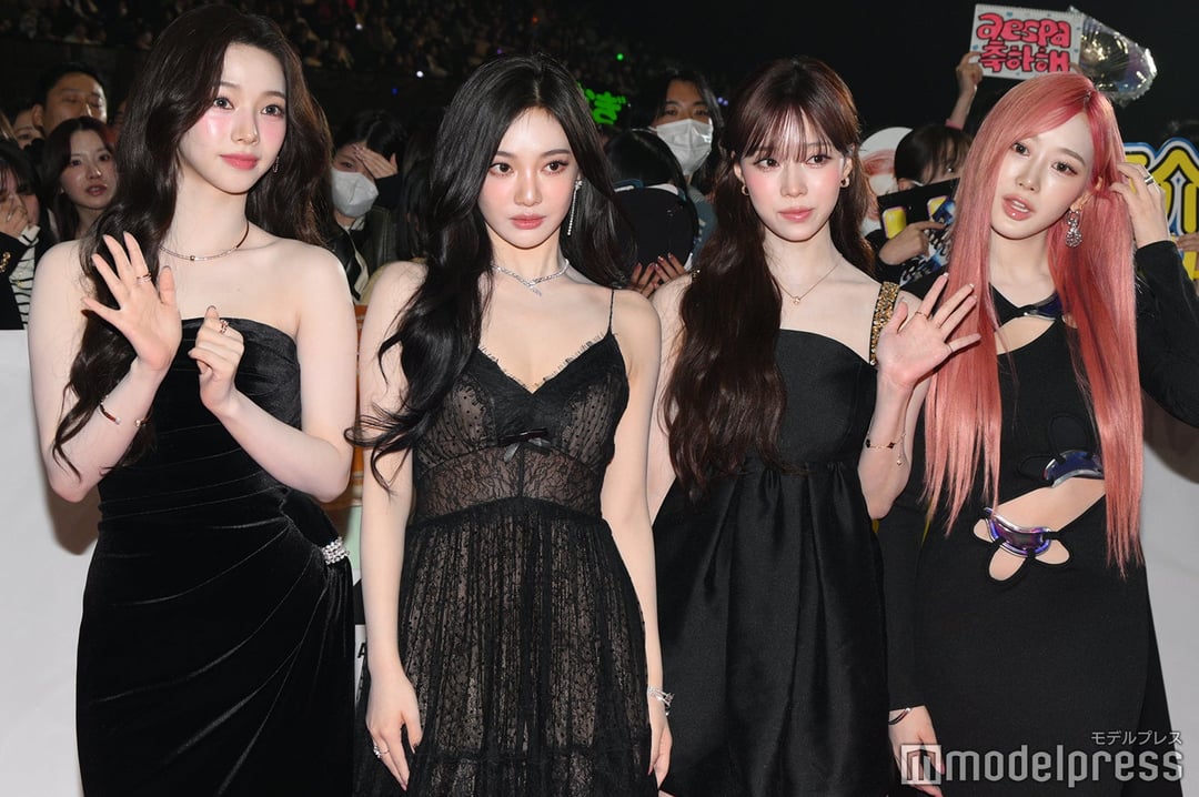 250319 aespa @ The 23rd MTV VMAJ's Red Carpet (Press Photos)
