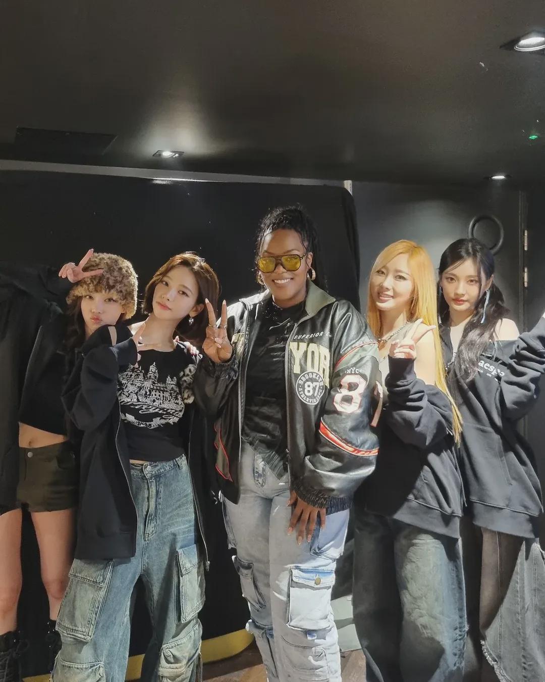 250304 Charlotte Wilson 'Drama' Songwriter Instagram Update with aespa