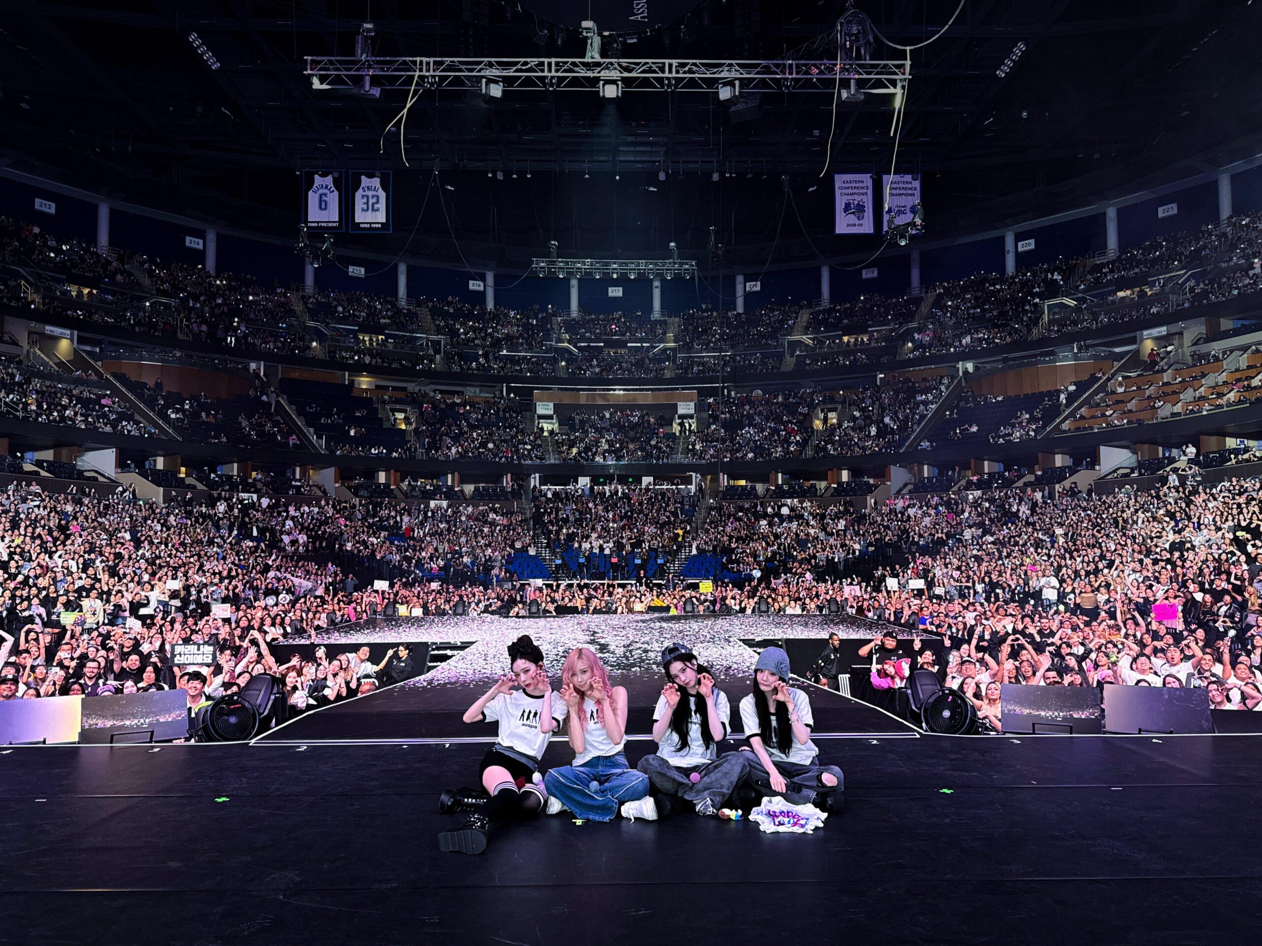 250207 aespa Twitter Update - 2024-25 LIVE TOUR – SYNK : PARALLEL LINE – in ORLANDO