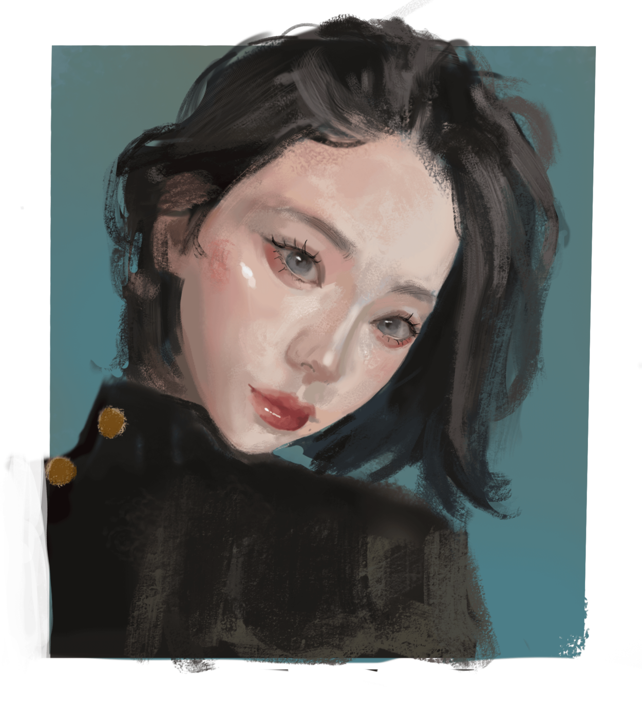 Short hair karina fanart !