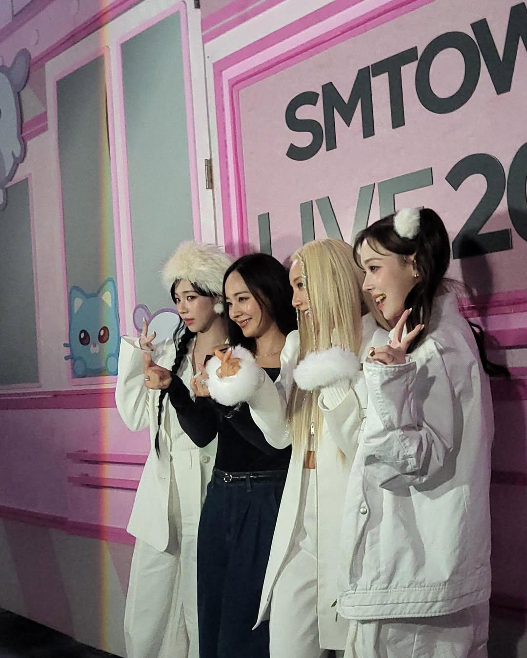 250113 S.E.S Eugene Instagram Update with Karina & Winter (with BADA)