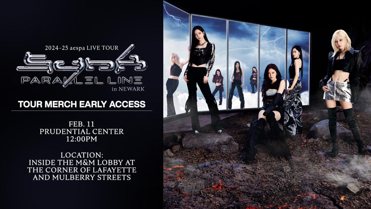 2024-25 aespa LIVE TOUR - SYNK : PARALLEL LINE in NEWARK (Tour Merch Early Access)