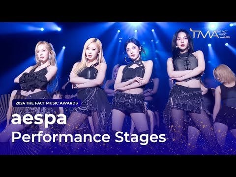 240908 aespa - Supernova + Set The Tone + Armageddon @ 2024 The Fact Music Awards