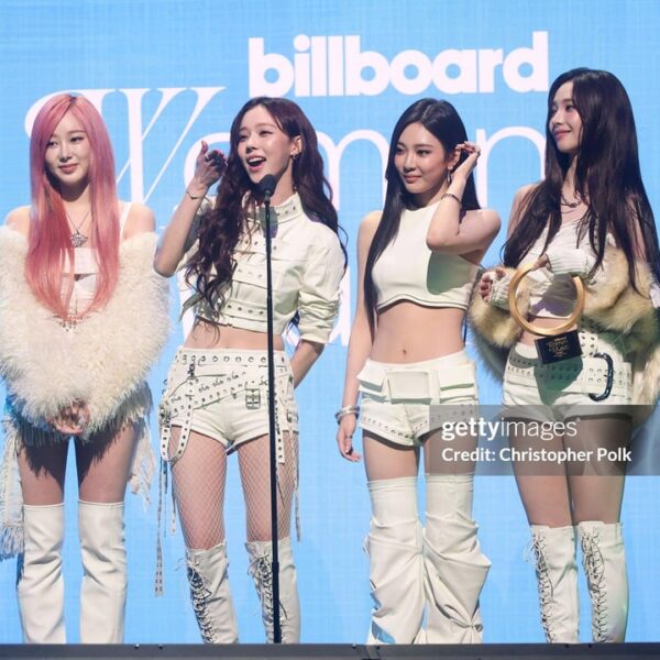 250330 aespa - Acceptance Speech @ Billboard Women in Music 2025 (Getty Images)