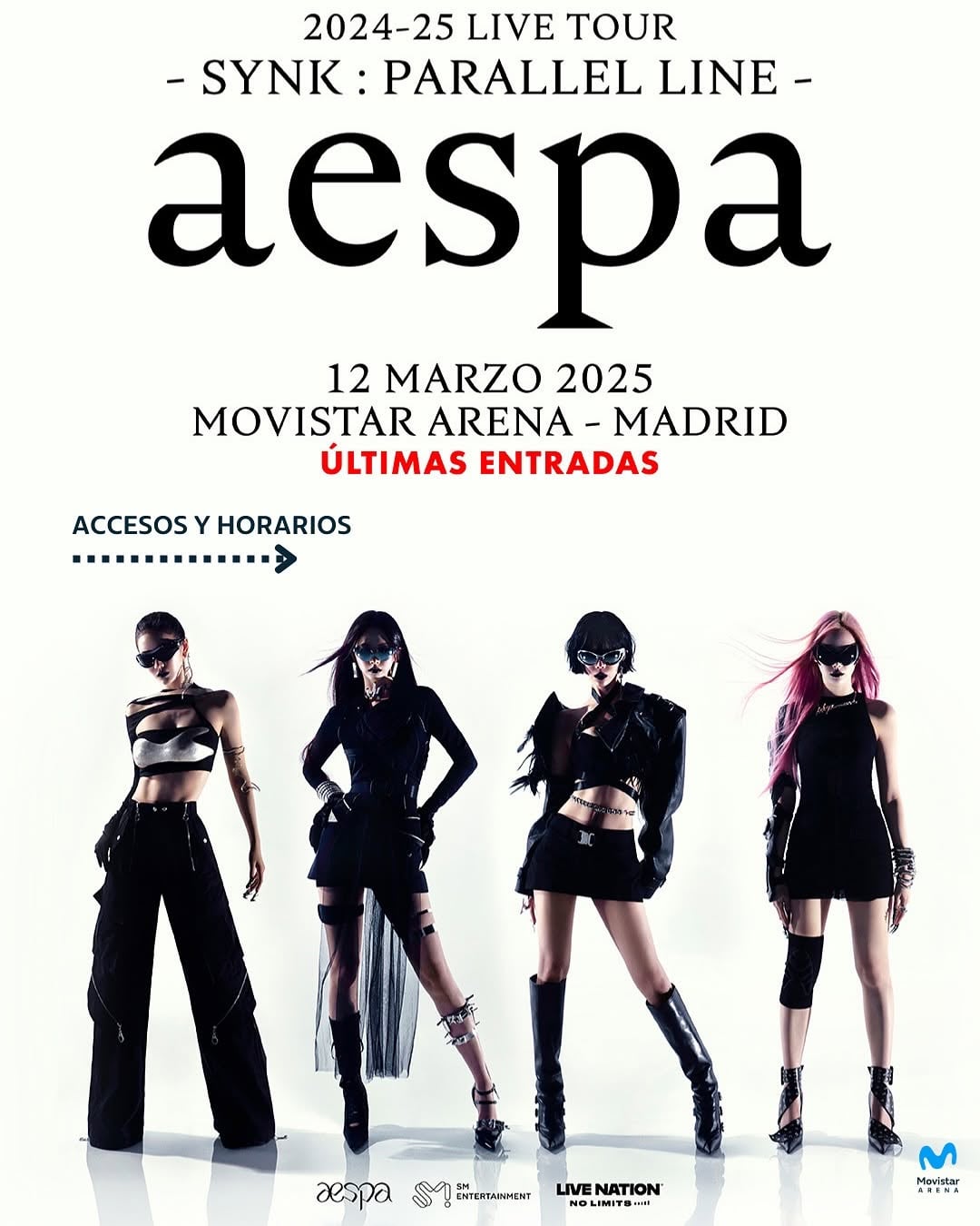 2024-25 aespa LIVE TOUR - SYNK : PARALLEL LINE in MADRID (Discussion Thread)