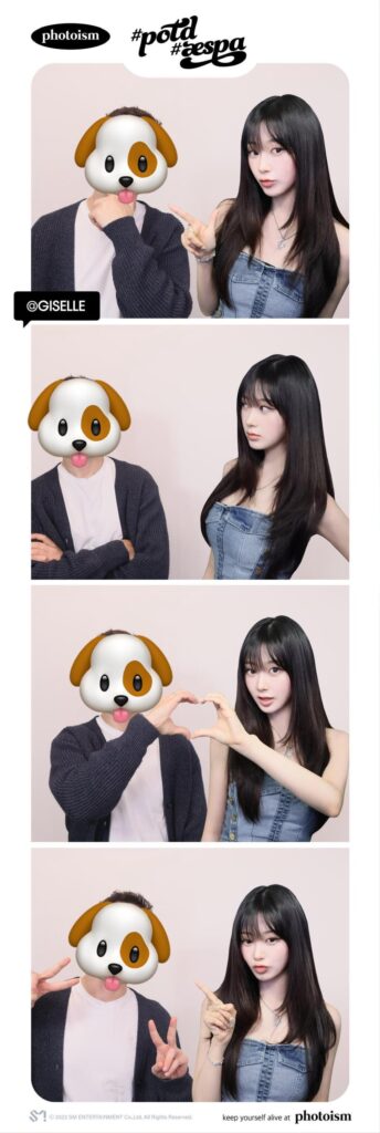 Photoism with Giselle and Ningning!