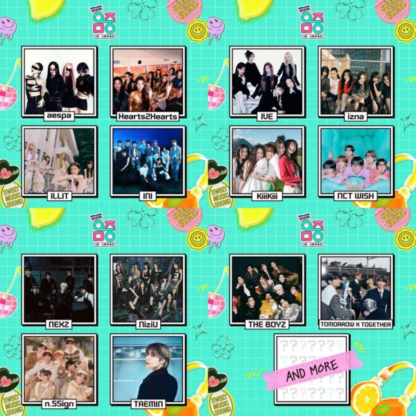 250425 aespa announced as part of the lineup for 'Show! Music Core' in Japan on July 5th - 6th