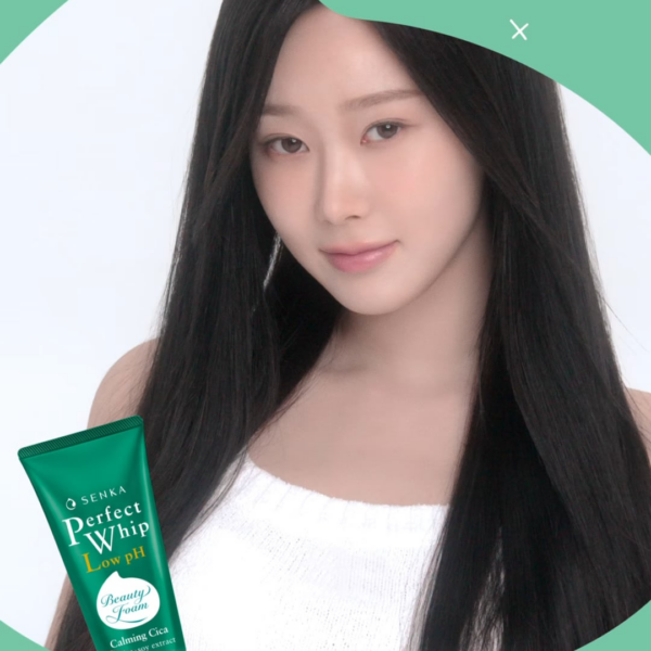 250410 Giselle for SENKA x Perfect Whip: Low pH