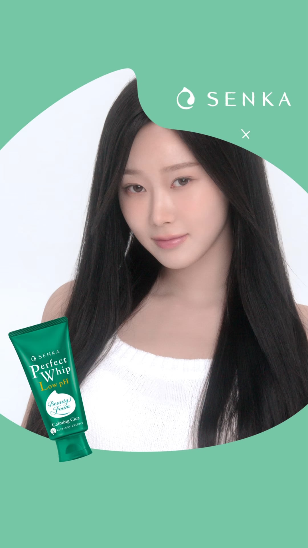 250410 Giselle for SENKA x Perfect Whip: Low pH