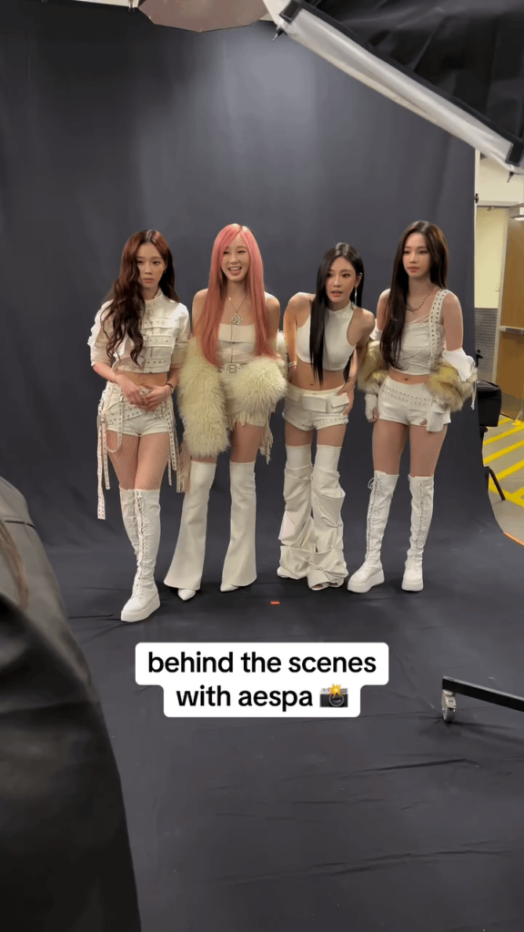 aespa - Behind The Scenes at Billboard Women in Music Awards 250330