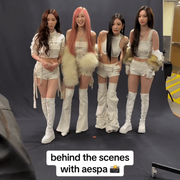 aespa - Behind The Scenes at Billboard Women in Music Awards 250330