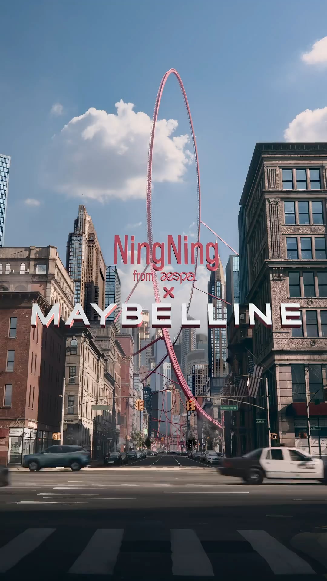 250226 Ningning for Maybelline New York x Sky High Mascara