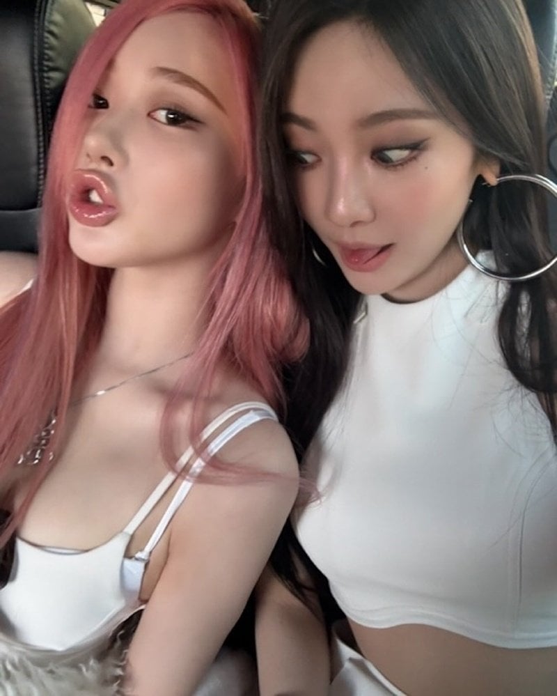 250425 Giselle (Ningning instagram update with Giselle)
