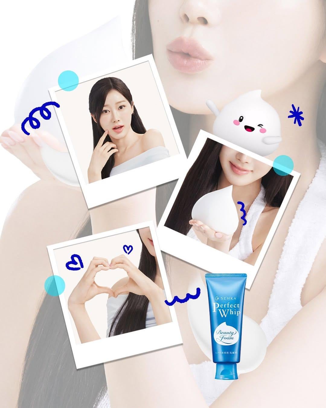 250430 Giselle for SENKA x Perfect Whip