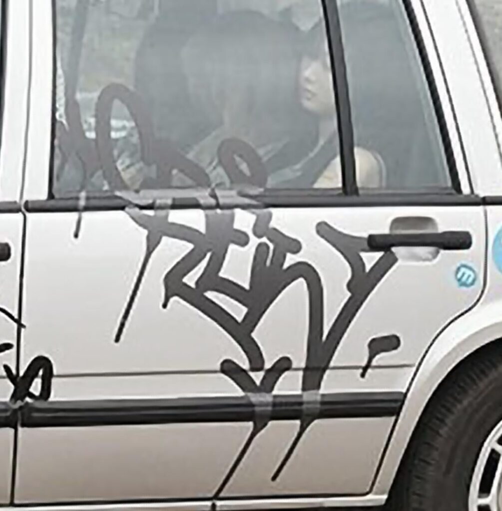 Live My Life graffiti