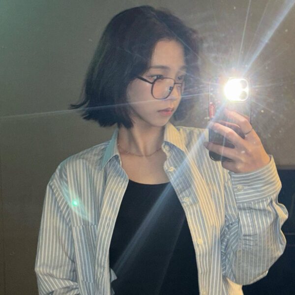 250411 aespaJPofficial Twitter Update with Karina - Happy Birthday KARINA💜💙