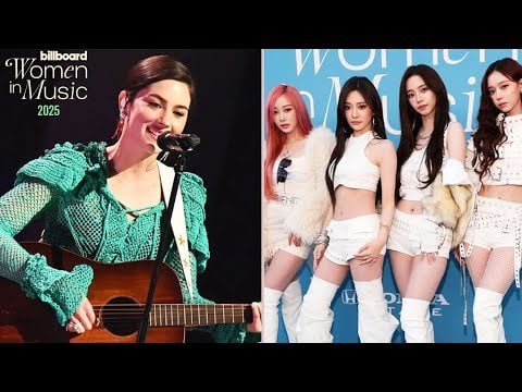 250405 aespa - What You Missed At Women in Music 2025 With aespa, Gracie Abrams & More @ Billboard News