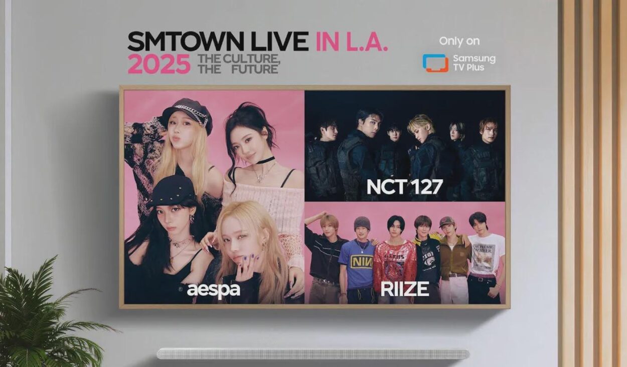 250505 SMTOWN LIVE 2025 in L.A. will be broadcast on SAMSUNG TV Plus