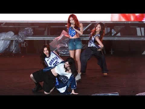 250516 aespa - Whiplash + Supernova + Flights, Not Feelings + Spicy + Next Level @ Hongik University Festival