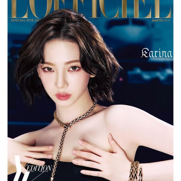 250501 Karina x Bvlgari for L’Officiel Korea YK Edition 2025 Summer Special Issue Cover