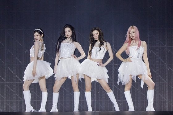 250515 According to multiple music industry insiders, aespa will reportedly make a comeback in June with a new album and it is reported that the members are currently busy preparing for their new album amid their busy schedule